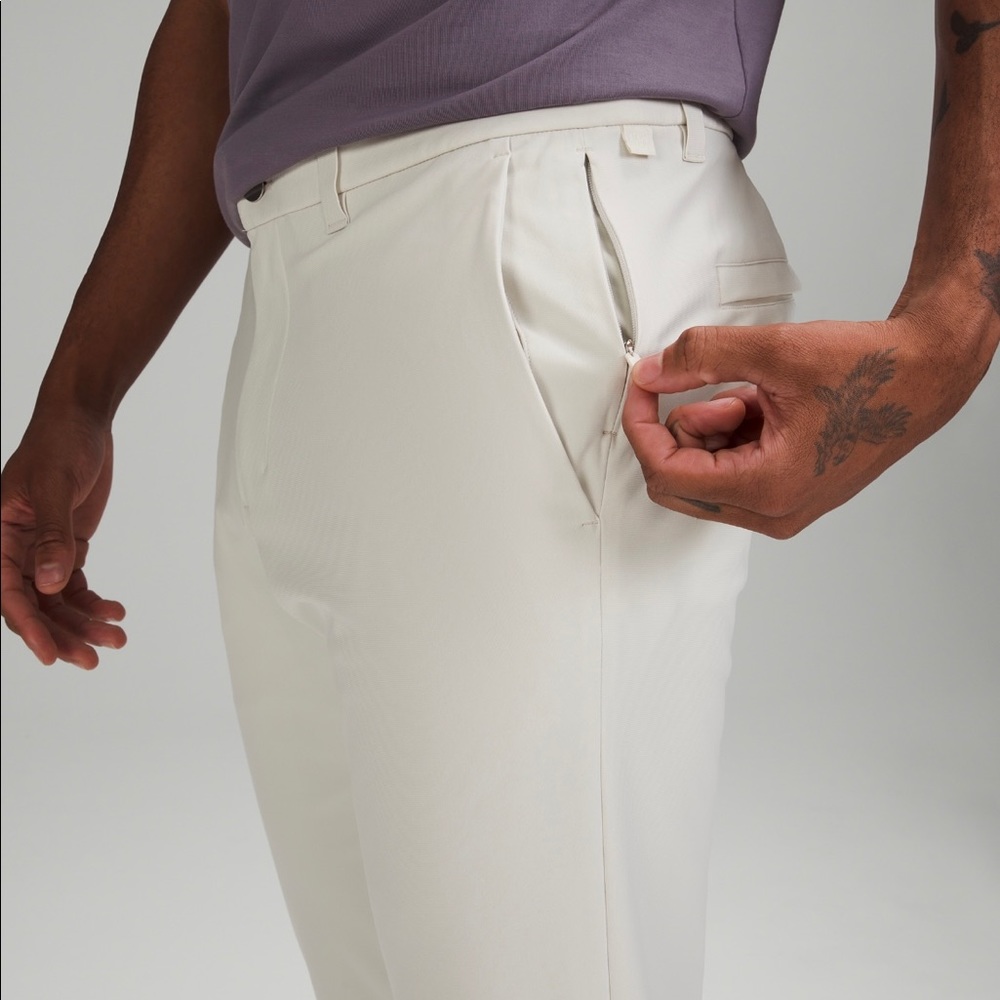 Lululemon Commission Pant Slim 32x34 Light stone - Picture 3 of 15